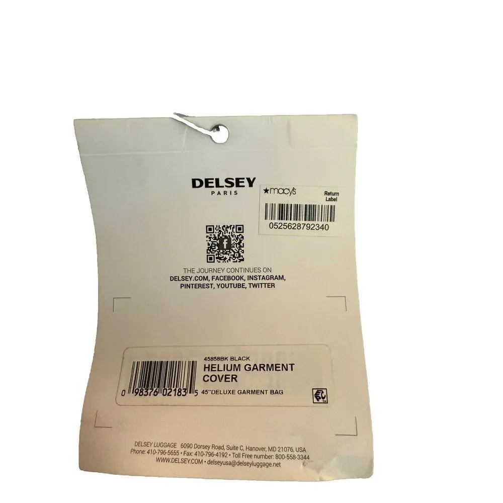 NWT Delsey Paris 45